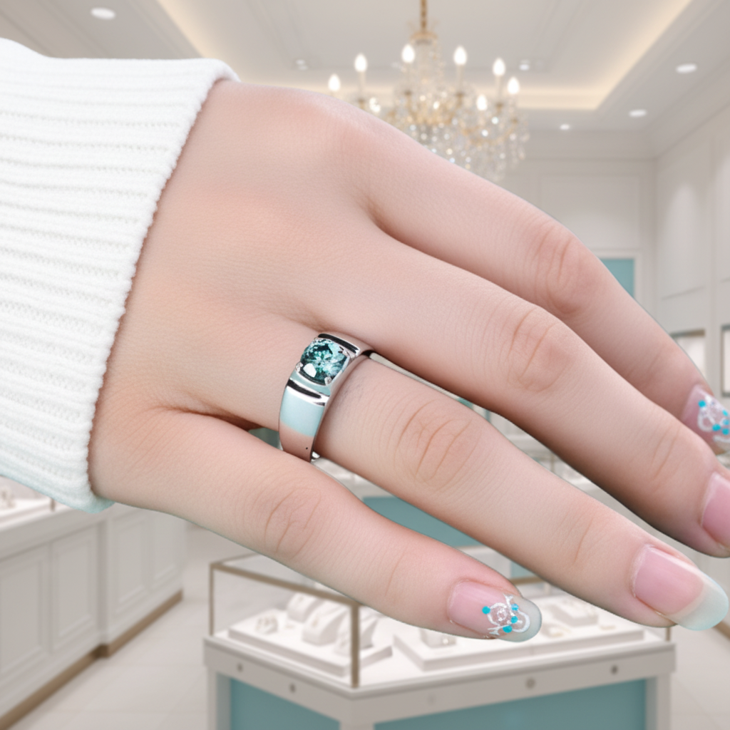 Elegant 1.0 Ct Round Diamond Wedding Ring-Evani Jewelry
