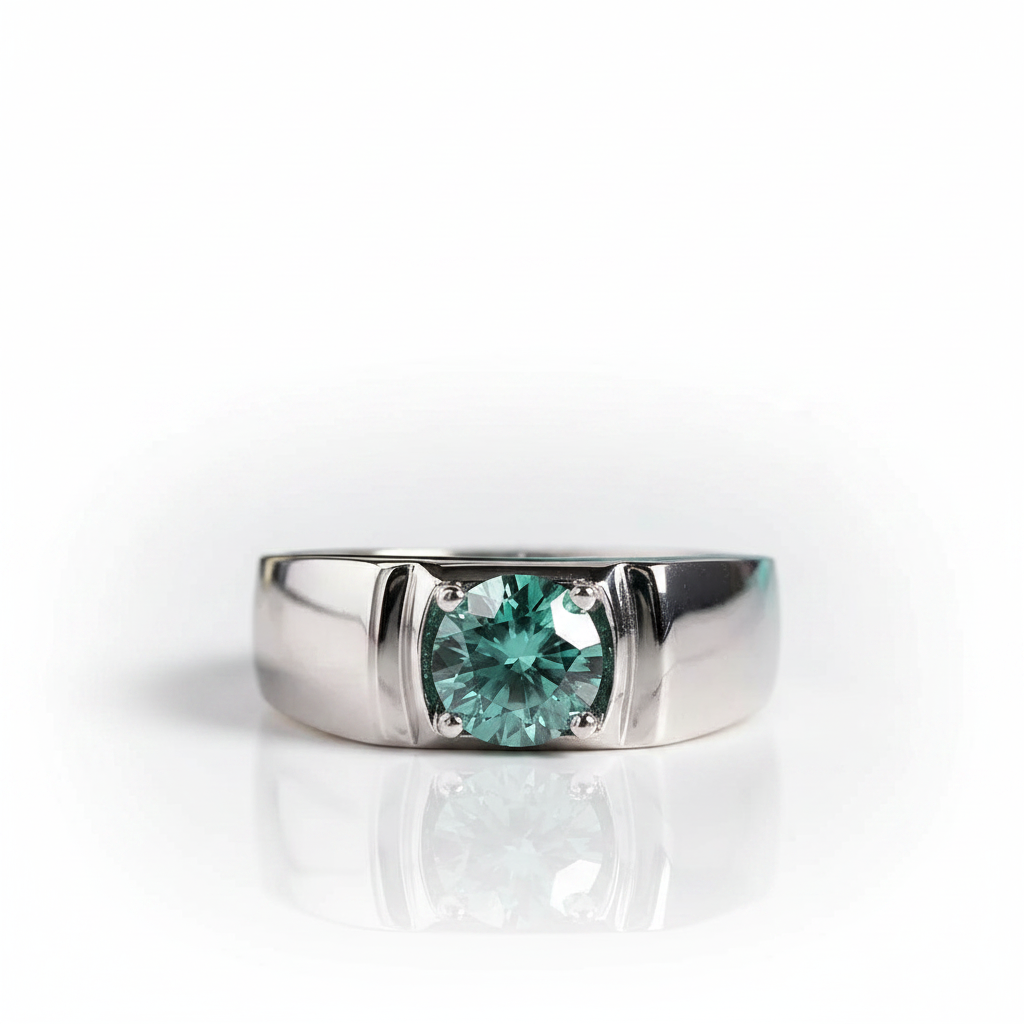 Elegant 1.0 Ct Round Diamond Option Wedding Ring