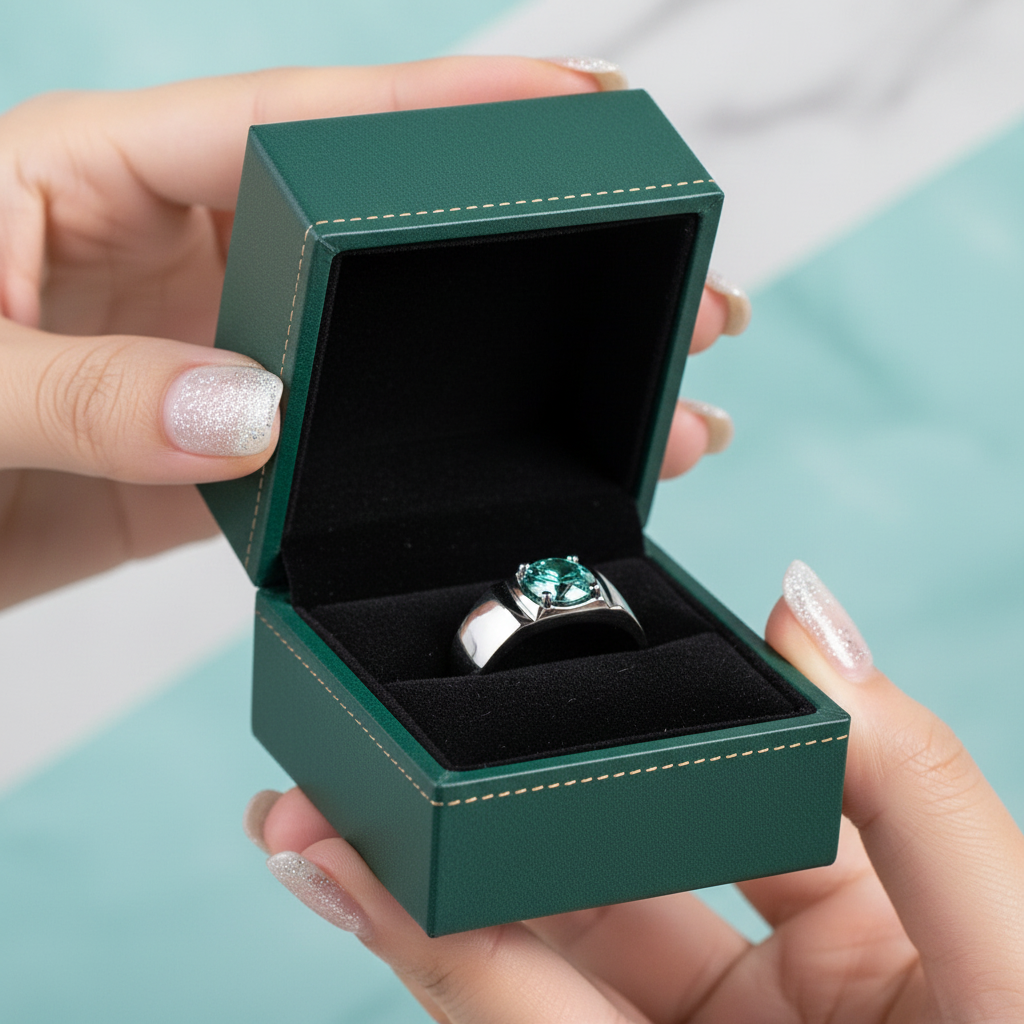 Elegant 1.0 Ct Round Diamond Option Wedding Ring