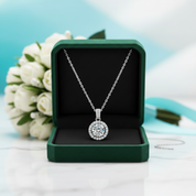 Elegant 1.0 ct Round-cut Diamond Option Necklace