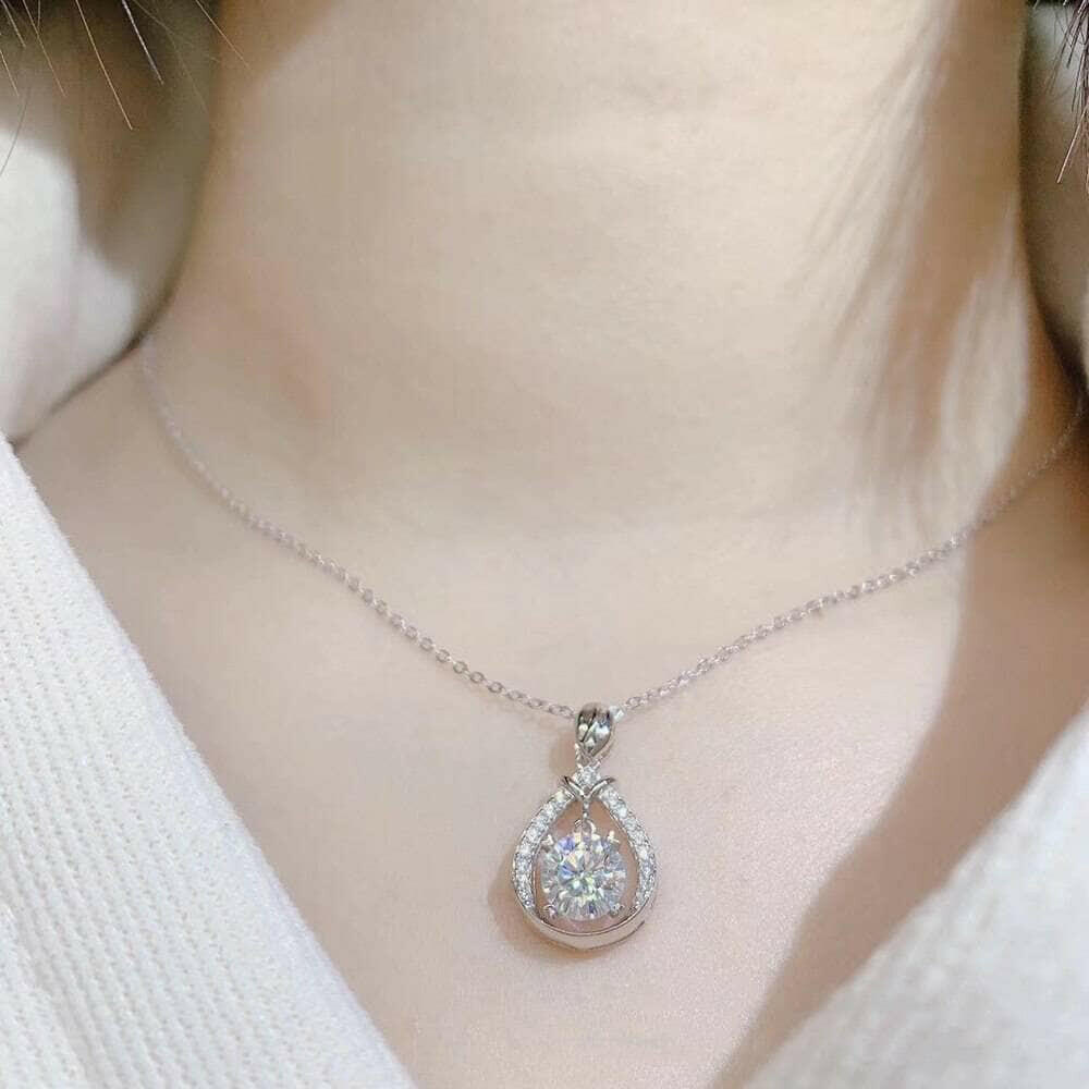 Elegant 2 .0 Ct Diamond Necklace-Evani Naomi Jewelry