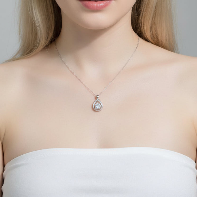 Elegant 2 .0 Ct Diamond Necklace-Evani Jewelry