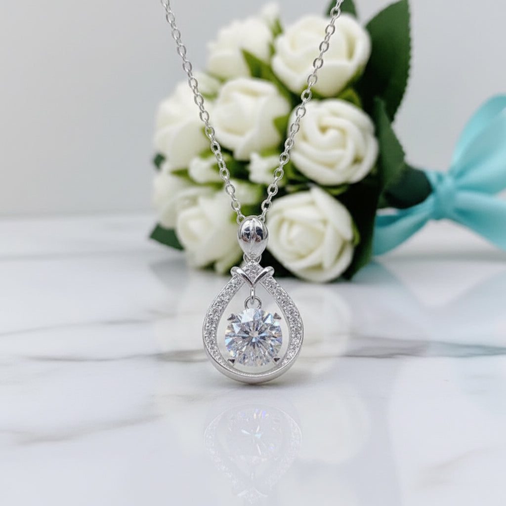 Elegant 2 .0 Ct Diamond Necklace-Evani Jewelry