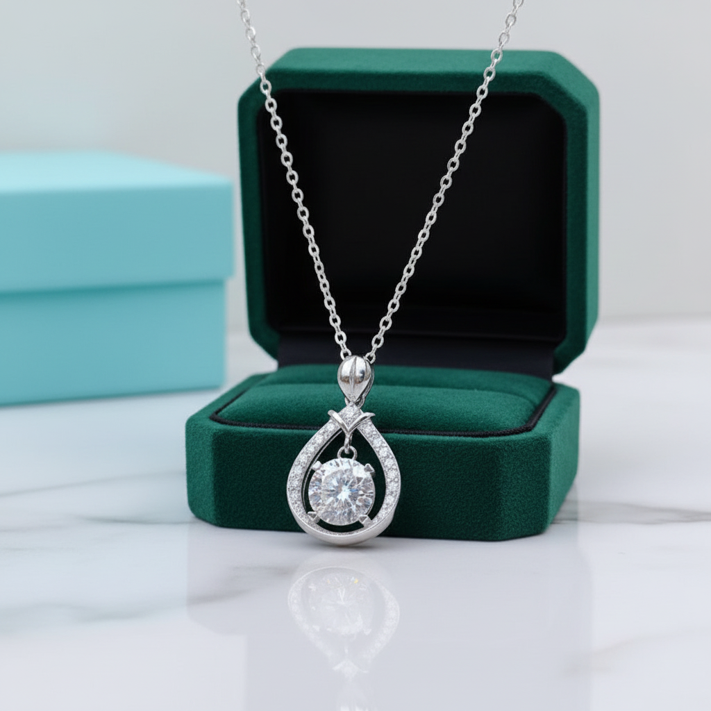 Elegant 2 .0 Ct Diamond OptionNecklace - Evani Naomi Jewelry