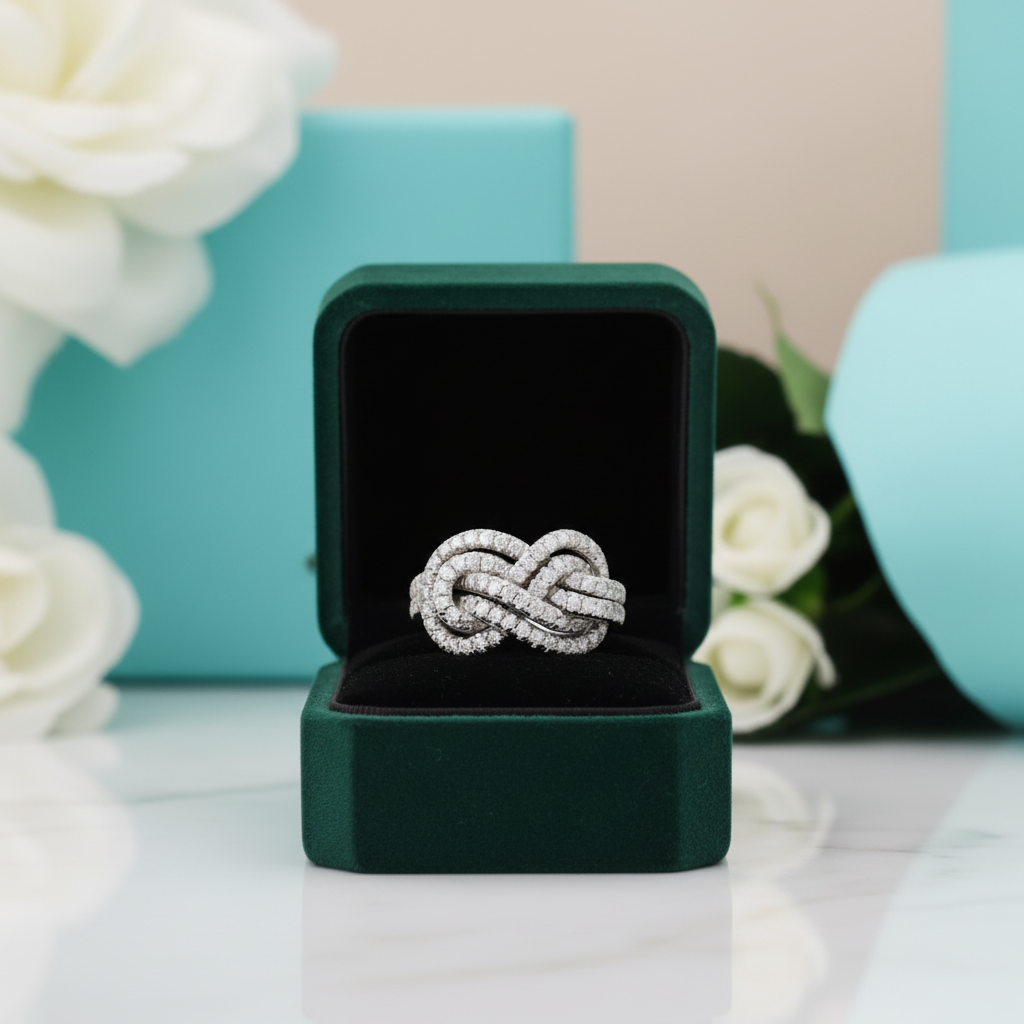 Elegant 4.0ct Diamond OptionWhite Gold Anniversary Wedding Band - Evani Naomi Jewelry