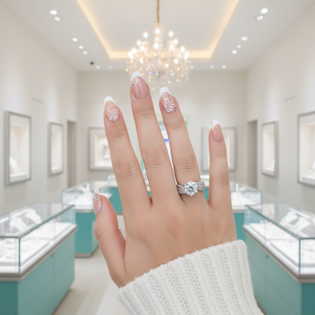 Elegant 5.0 Ct Round Cut Diamond Wedding Ring-Evani Jewelry