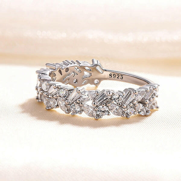 Elegant Diamond Anniversary Wedding Band-Evani Naomi Jewelry