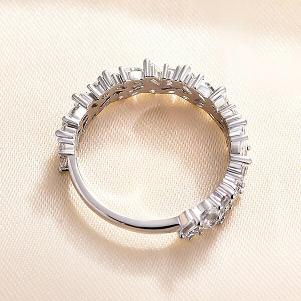 Elegant Diamond Anniversary Wedding Band-Evani Naomi Jewelry