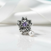 Elegant Vintage Style with Pearl Birthstone Charm Series-Evani Jewelry