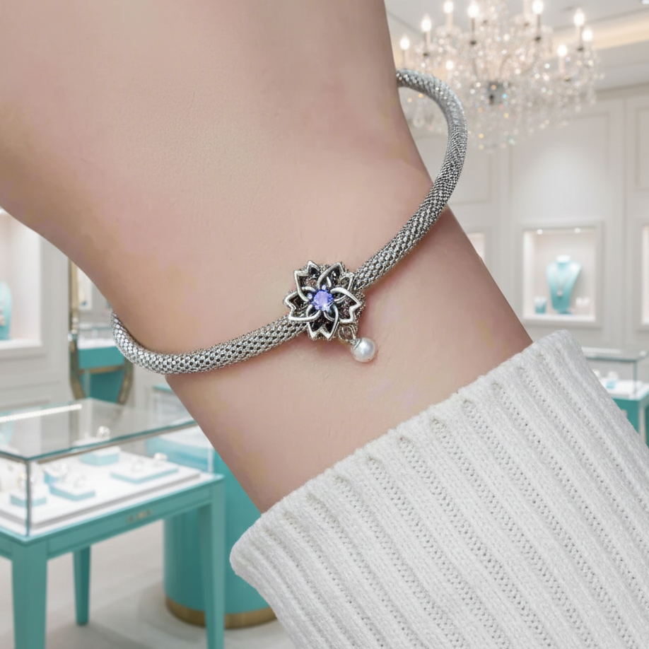 Elegant Vintage Style with Amethyst Stone Charm Series-Evani Jewelry