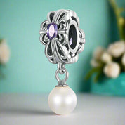 Elegant Vintage Style with Purple Stone Charm Series-Evani Naomi Jewelry
