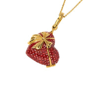 Enamel Christmas Ornaments Necklace-Evani Naomi Jewelry