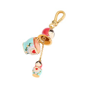 Enamel Christmas Ornaments Necklace-Evani Naomi Jewelry
