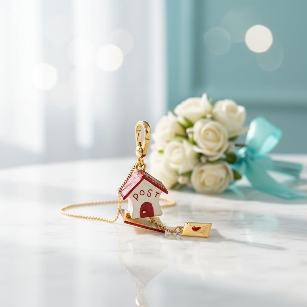 Enamel Christmas Ornaments Necklace-Evani Naomi Jewelry