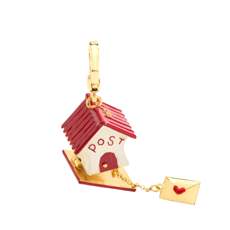 Enamel Christmas Ornaments Necklace-Evani Naomi Jewelry
