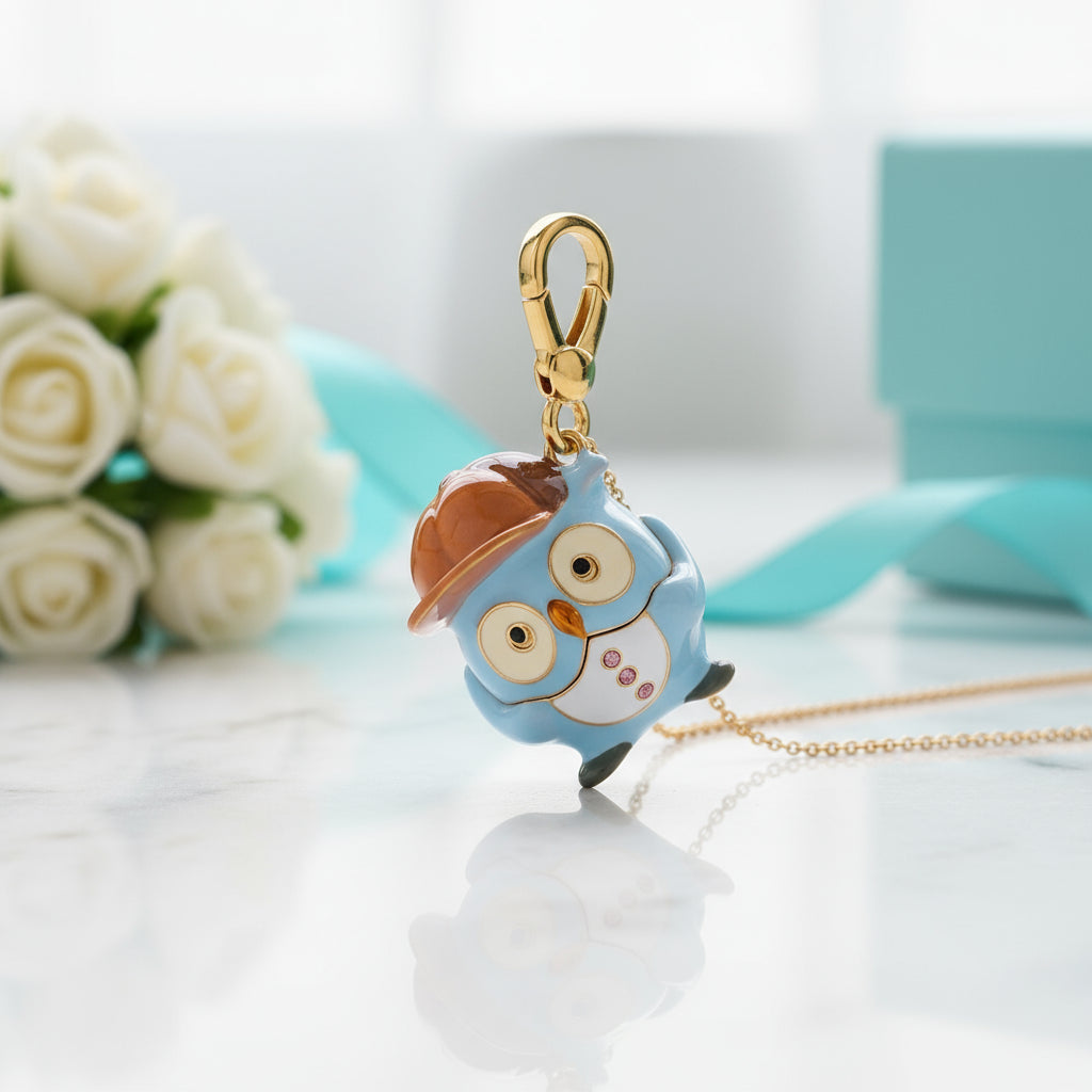 Enamel Christmas Ornaments Necklace-Evani Naomi Jewelry