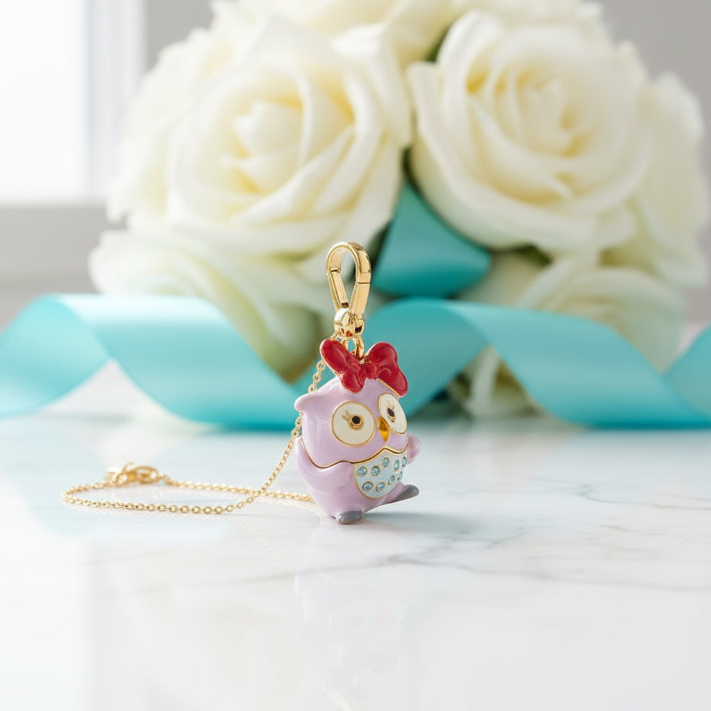 Enamel Christmas Ornaments Necklace-Evani Naomi Jewelry