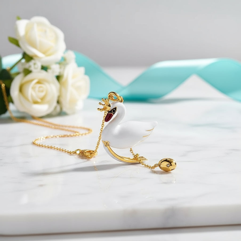 Enamel Christmas Ornaments Necklace-Evani Naomi Jewelry