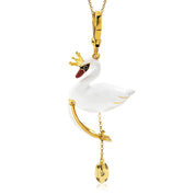 Enamel Christmas Ornaments Necklace-Evani Naomi Jewelry