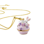 Enamel Yellow Gold Copal Necklaces-Evani Naomi Jewelry