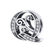 European Vintage Style Letter Charm Series-Evani Naomi Jewelry