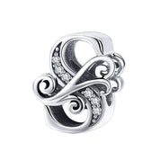 European Vintage Style Letter Charm Series-Evani Naomi Jewelry