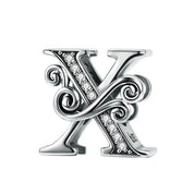 European Vintage Style Letter Charm Series-Evani Naomi Jewelry