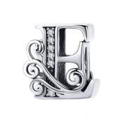 European Vintage Style Letter Charm Series-Evani Naomi Jewelry