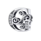 European Vintage Style Letter Charm Series-Evani Naomi Jewelry