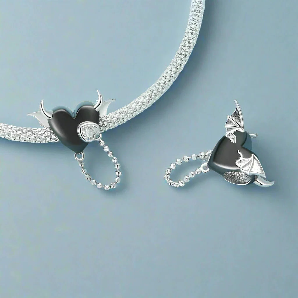 Faith and Cross Black Punk Charms-Evani Naomi Jewelry