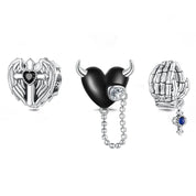 Faith and Cross Black Punk Charms-Evani Naomi Jewelry