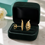 Fancy Feathers Stud Earrings