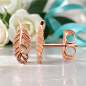 Fancy Feathers Stud Earrings