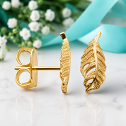 Fancy Feathers Stud Earrings