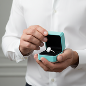 Flash Sale- Pear Cut 4 ct Diamond Engagement Ring