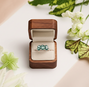 Forest Whispers- Moss Agate Promise Ring-Evani Naomi Jewelry