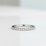 Full Eternity 0.57 ct Diamond Option Wedding Band - Evani Naomi Jewelry