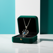 Ghost Claw Devil Eye Pendant Necklace