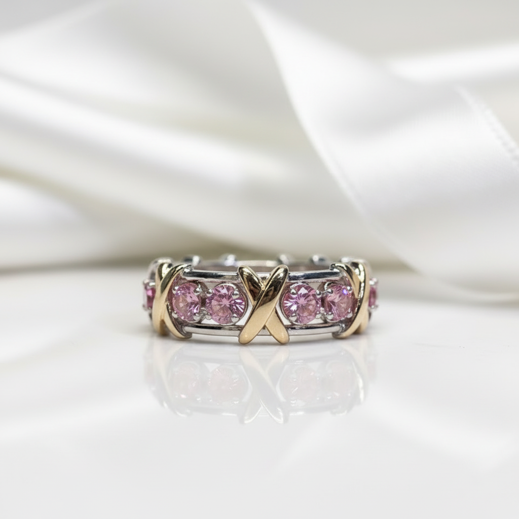 14K Rose Gold Wedding Band