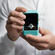 Oval Vintage Alexandrite Engagement Ring-Evani Jewelry