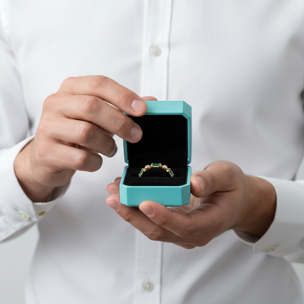 Endless Promise- Natural Moss Agate Ring