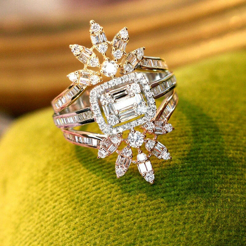 Gorgeous 1.0 Ct Diamond Engagement Ring-Evani Naomi Jewelry
