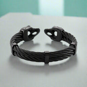Gothic Cool Skull Cuff Bracelet-Evani Naomi Jewelry