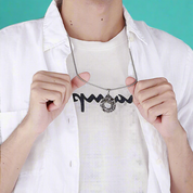 Gothic Heart Shaped Wings Necklace-Evani Naomi Jewelry