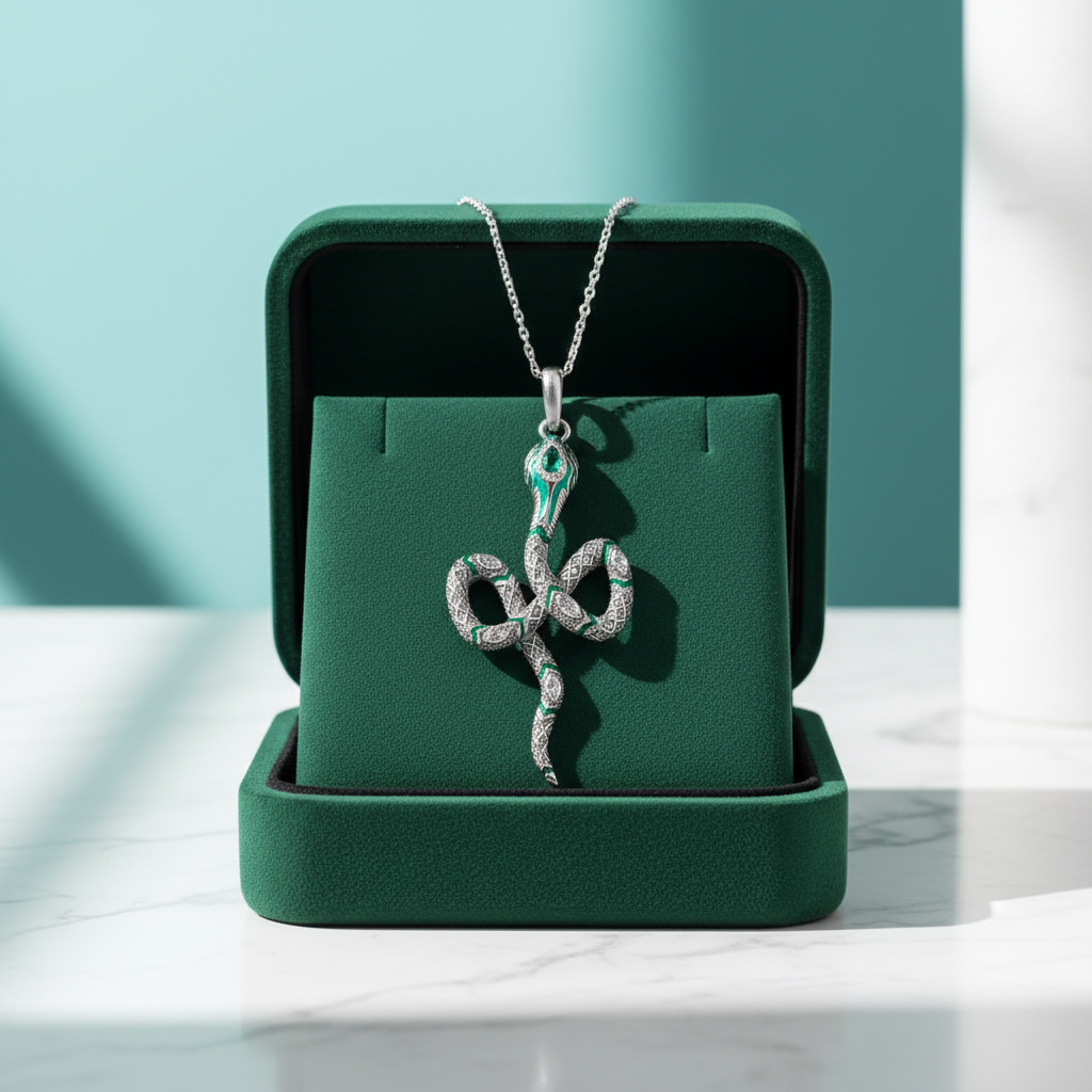Green Snake Pendant