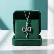 Green Snake Pendant