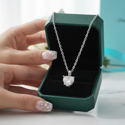 Heart Shaped 1.0 ct Diamond Option Necklace