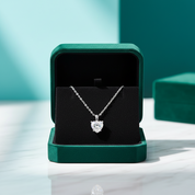 Heart Shaped 1.0 ct Diamond OptionNecklace