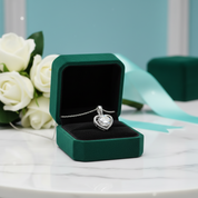 Heart Shaped 2.0 Ct Diamond OptionPendant Necklace - Evani Naomi Jewelry