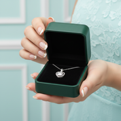 Heart Shaped 2.0 Ct Diamond OptionPendant Necklace - Evani Naomi Jewelry